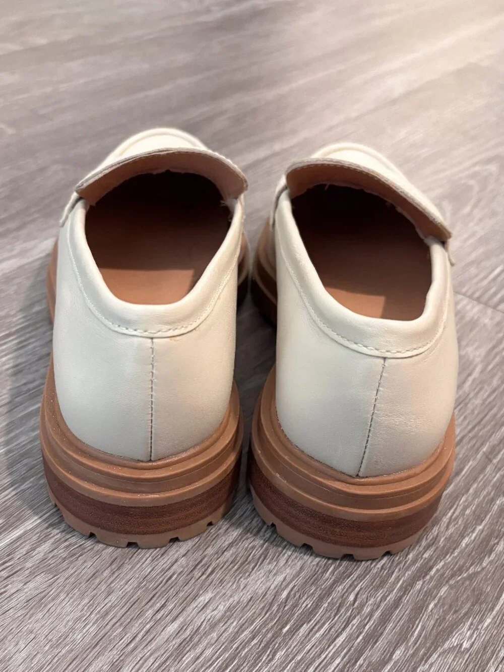 Madewell The Bradley Lugsole Leather Loafer Size 7.5